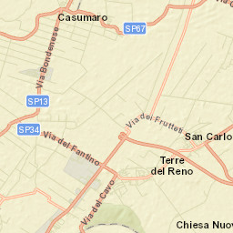 San Carlo Street Map