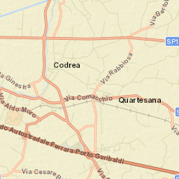Cona Street Map