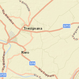 Tresigallo-Final di Rero Street Map