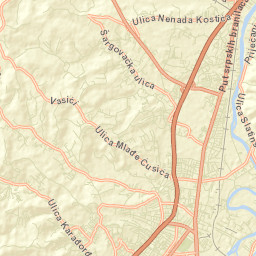 Banja Luka Street Map