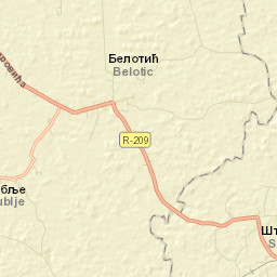 Belotić Street Map