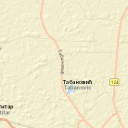 Tabanović Street Map