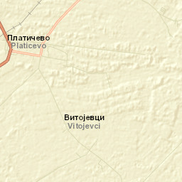 Platičevo Street Map
