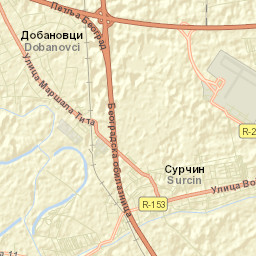 Dobanovci Street Map