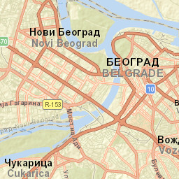 Belgrade Street Map