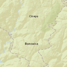 Comuna Cireşu Street Map