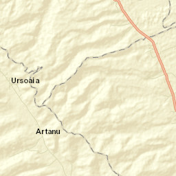 Comuna Negomir Street Map