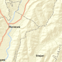 Hurezani Street Map