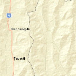 Comuna Tetoiu Street Map