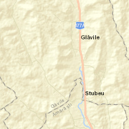 Glăvile Street Map