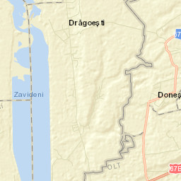 Drăgoeşti Street Map