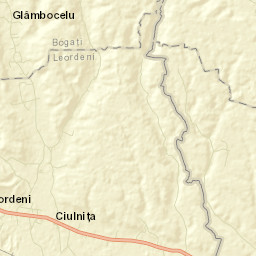 Comuna Leordeni Street Map
