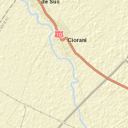 Cioranii de Jos Street Map
