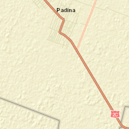 Padina Street Map