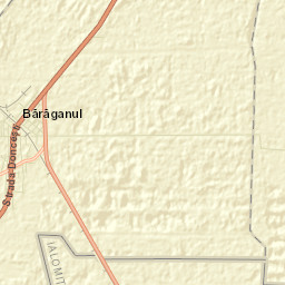 Comuna Bărăganul Street Map