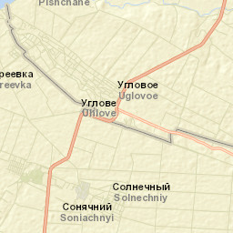 Uglovoye Street Map