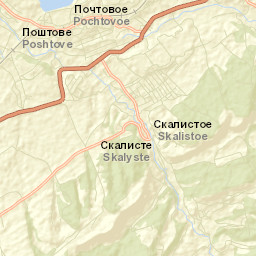 Skalistoye Street Map