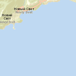 Novy Svet Street Map