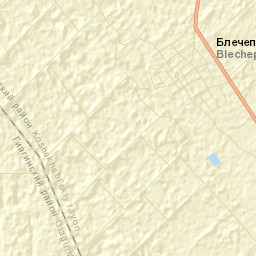 Blechepsin Street Map