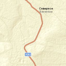Severnoye Street Map
