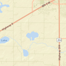 Carver County Street Map