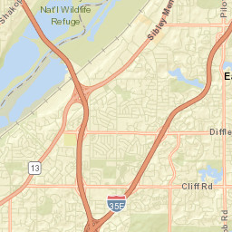 Eagan Street Map