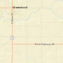 Greenwood Street Map