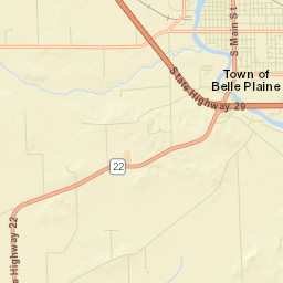 1045 South Washington Street, Shawano Street Map