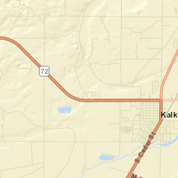 Kalkaska Street Map