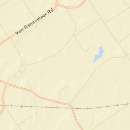 Lisbon New York Street Map