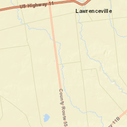 Taylors Corner New York Street Map