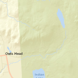 Owls Head New York Street Map