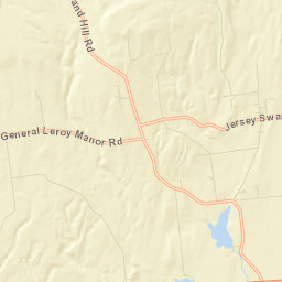 Beartown New York Street Map