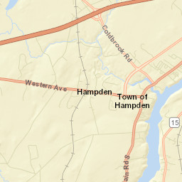 Hampden Street Map