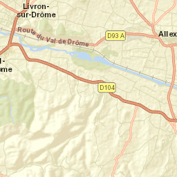 Livron-sur-Drôme Street Map