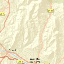 Crest Street Map