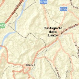Castagnole delle Lanze Street Map