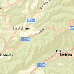 Gavazzana Street Map