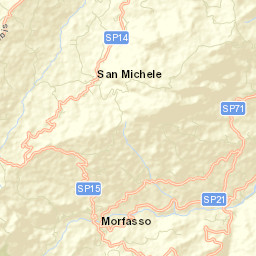Morfasso Street Map