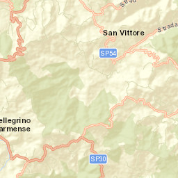 Pellegrino Parmense Street Map