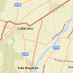 Collecchio Street Map