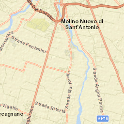 Corcagnano Street Map