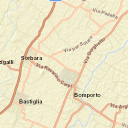 Sorbara Street Map