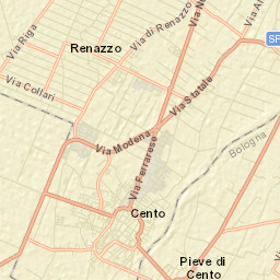 Corpo Reno Street Map