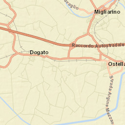 Migliarino Street Map