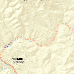 Čelinac Street Map