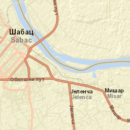 Pocerski Pričinović Street Map