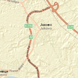 Boljevci Street Map