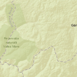 Comuna Gârnic Street Map