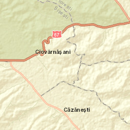 Căzăneşti Street Map